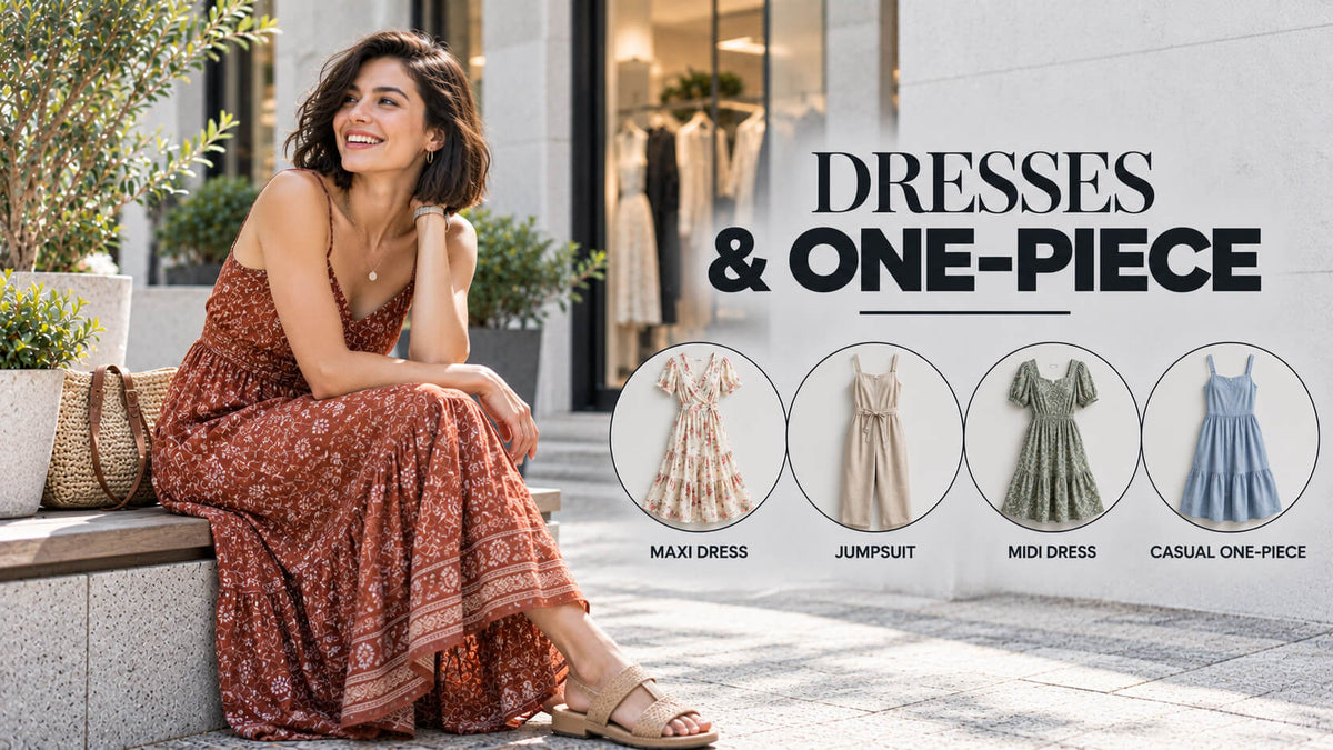 DRESSES & ONE-PIECE